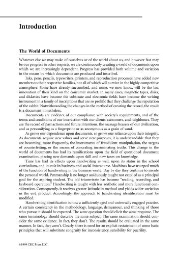 Handwriting Identification: Facts and Fundamentals