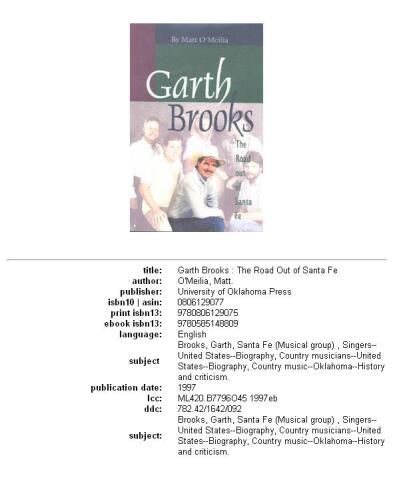 Garth Brooks: The Road Out of Santa Fe