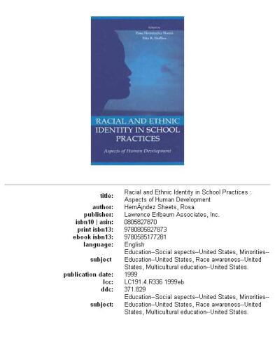 Racial and Ethnic Identity in School Practices: Aspects of Human Development