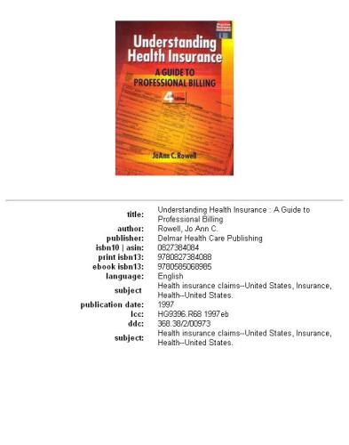 Understanding Health Insurance: A Guide to Professional Billing
