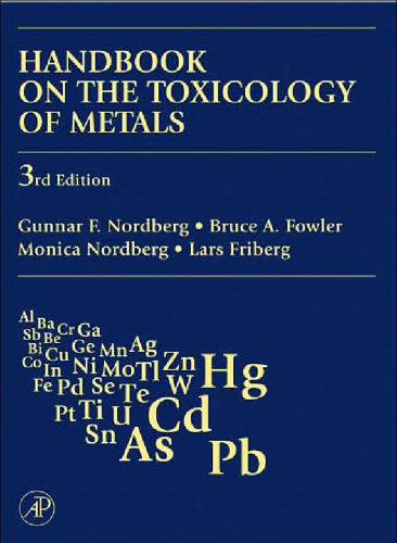 Handbook on the Toxicology of Metals, Third Edition