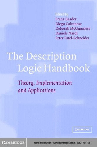 The Description Logic Handbook: Theory, Implementation and Applications
