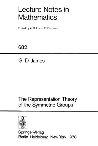 Representation Theory of the Symmetric Groups
