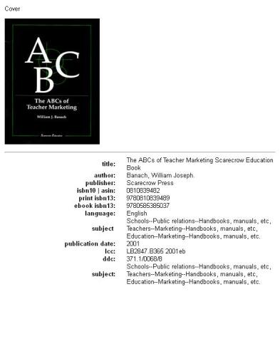 The ABCs of Teacher Marketing