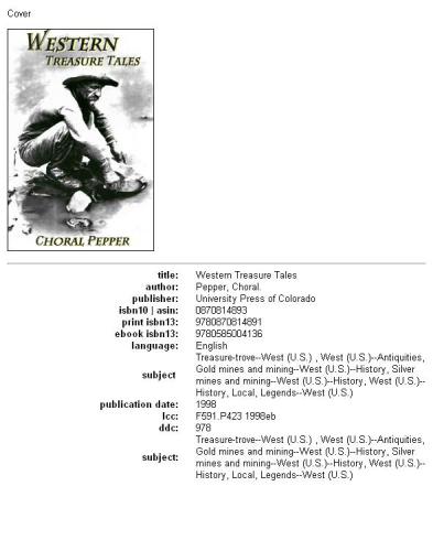 Western Treasure Tales