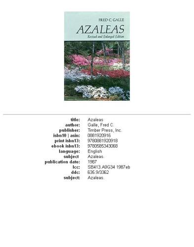 Azaleas