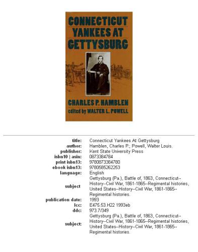 Connecticut Yankees at Gettysburg