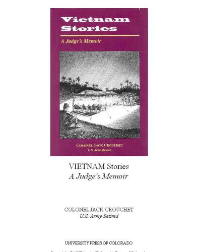 Vietnam Stories: A Judge's Memoir