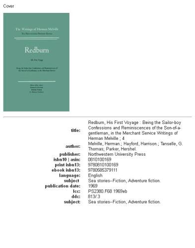 Redburn: Works of Herman Melville Volume Four