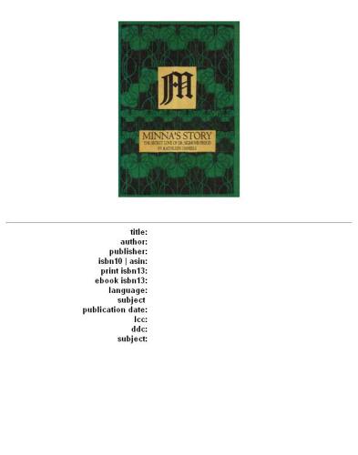 Minna's Story: The Secret Love of Doctor Sigmund Freud