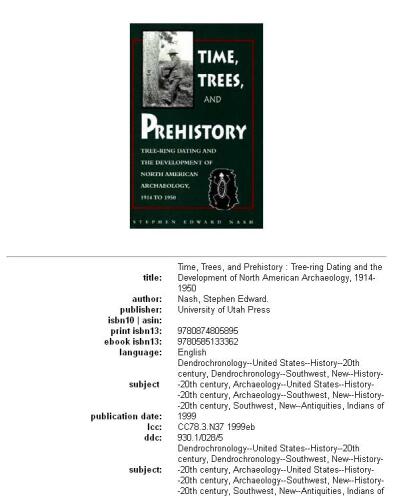 Time Trees & Prehistory