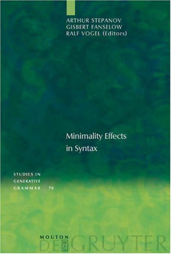 Minimality Effects in Syntax