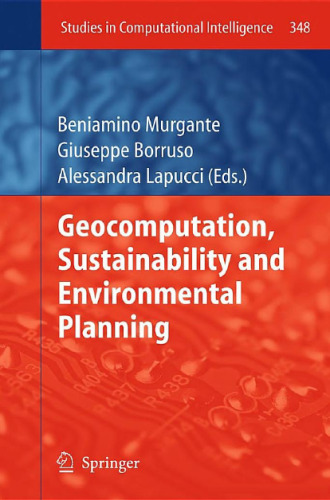 Geocomputation, Sustainability and Environmental Planning