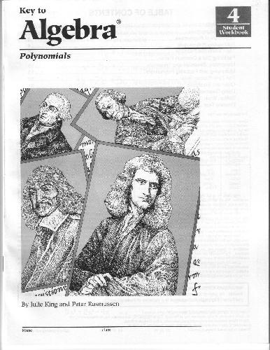 Key To Algebra Book 4: Polynomials 