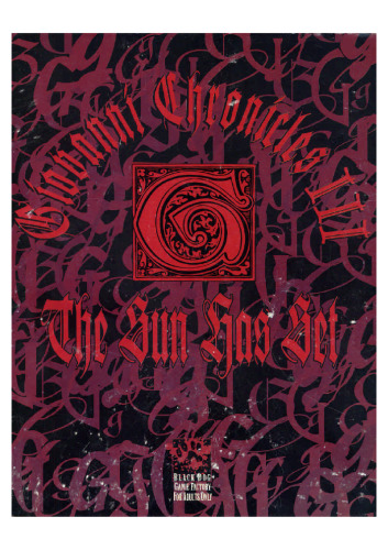 Giovanni Chronicles 3: The Sun Has Set (Vampire: The Masquerade)