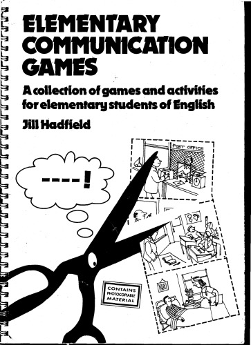 Elementary Communication Games (Teachers Resource Materials)