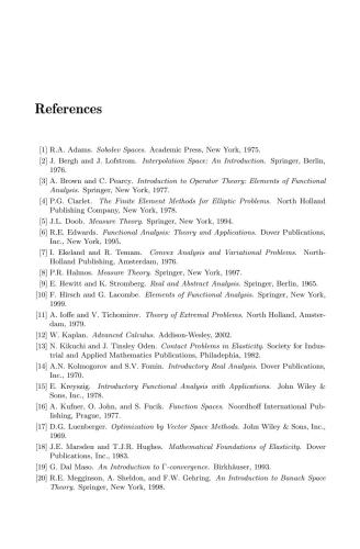 Convex Functional Analysis