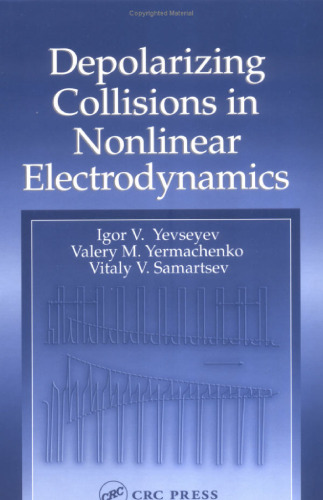Depolarizing Collisions in Nonlinear Electrodynamics