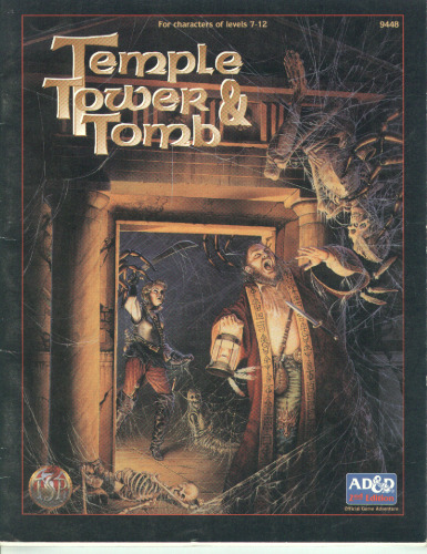 Temple, Tower, and Tomb (Advanced Dungeons & Dragons, 2nd Edition)