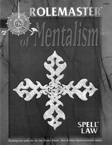 Spell Law of Mentalism (Rolemaster Companion)