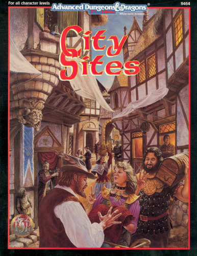 City Sites (Advanced Dungeons and Dragons 2nd Edition)