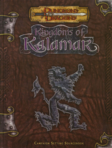 Kingdoms of Kalamar: Campaign Setting Sourcebook (Dungeons & Dragons d20 3.0 Fantasy Roleplaying)