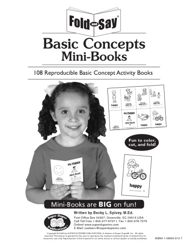 Fold and Say: Basic Concept Mini-Books