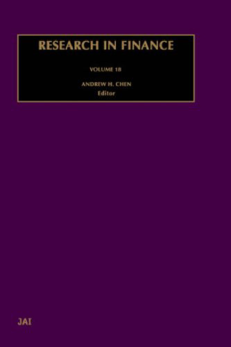 Research in Finance, Volume 18