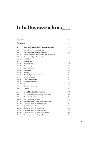 Jetzt lerne ich Visual Basic  GERMAN 