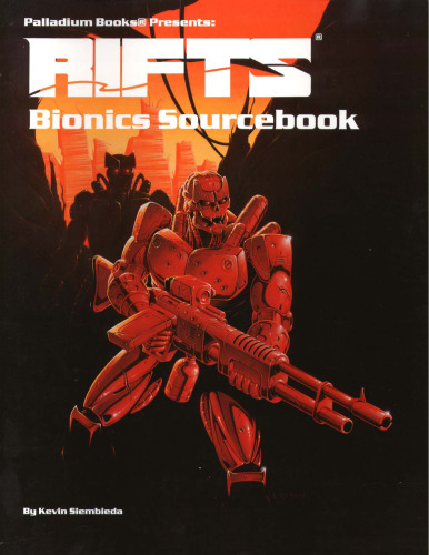 Bionic Sourcebook (Rifts RPG)