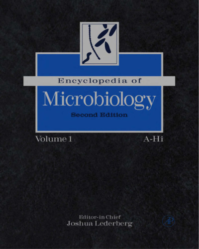 Encyclopedia of Microbiology (only Vols. 1-3)