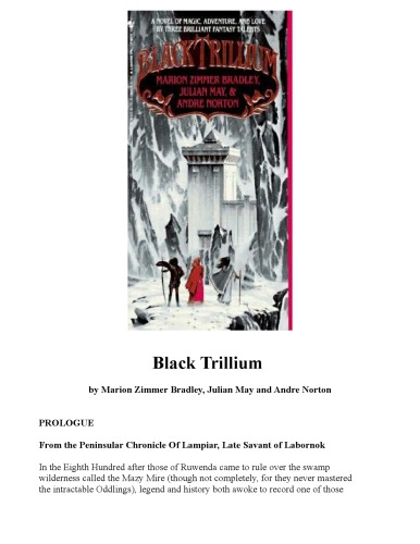 The Black Trillium
