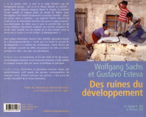 Des ruines du développement