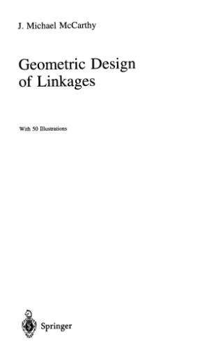 Geometric Design of Linkages