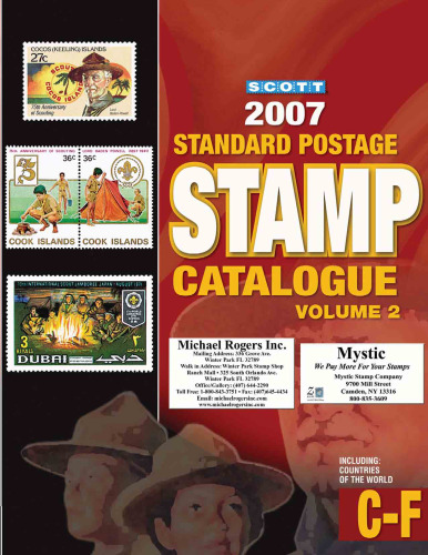 Scott 2007 Standard Postage Stamp Catalogue: C - F (Scott Standard Postage Stamp Catalogue Vol 2 Countries C-F)