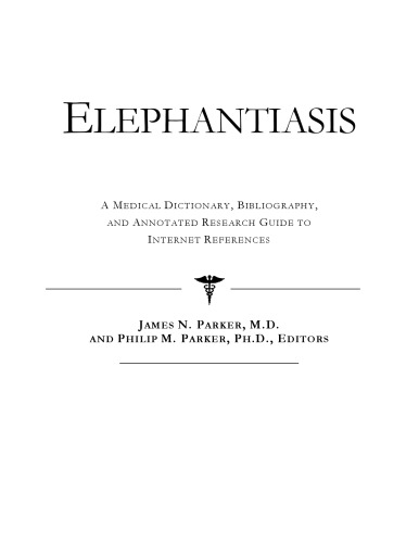 Elephantiasis A Medical Dictionary