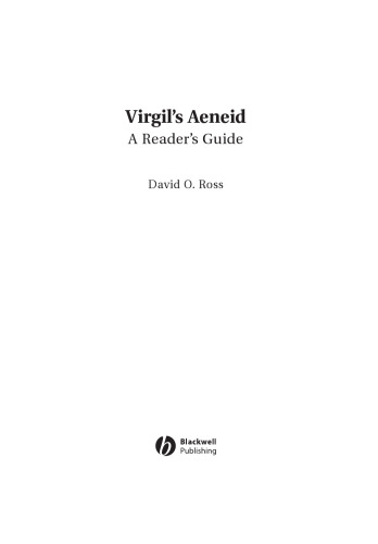 Virgil's Aeneid: A Reader's Guide