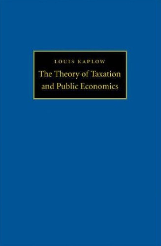 The Theory of Taxation and Public Economics