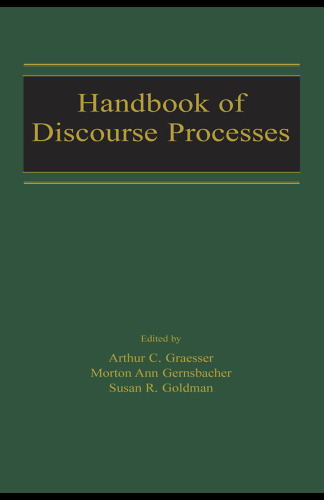 Handbook of Discourse Processes