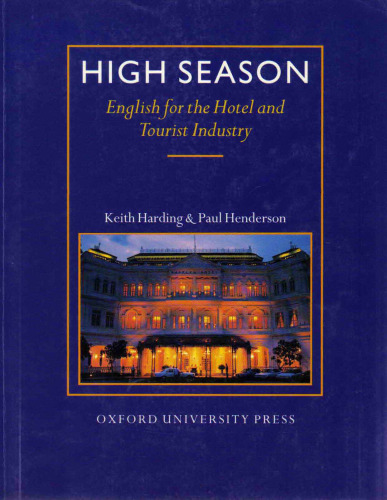 High Season: English for the Hotel and Tourist Industry (Student's Book)