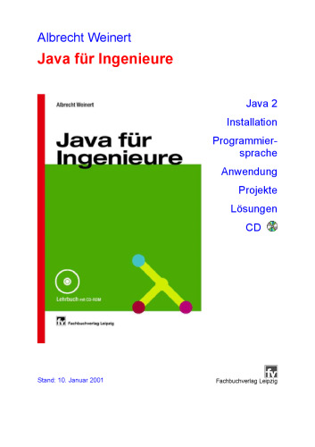Java für Ingenieure  GERMAN 