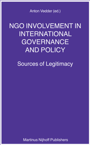 NGO Involvement in International Governance and Policy (Nijhoff Law Specials)