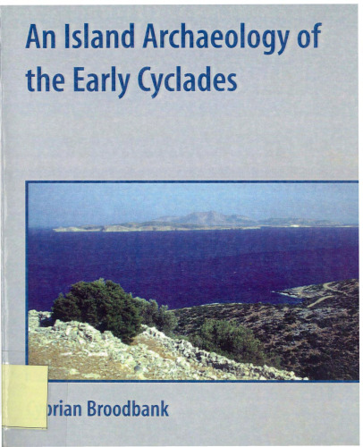 An Island Archaeology of the Early Cyclades