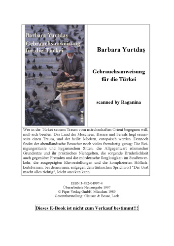 Gebrauchsanweisung für die Türkei