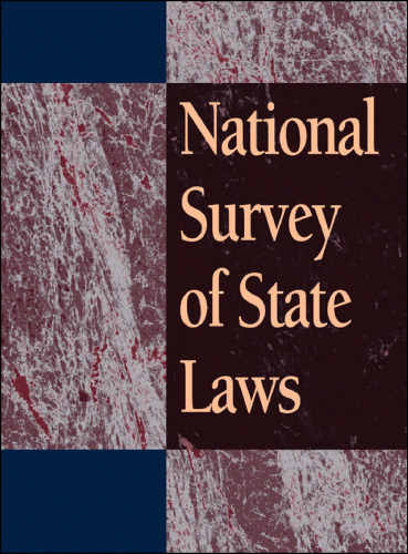 National Survey of State Laws, Sixth Edition