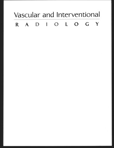 Vascular and Interventional Radiology; 2 edition