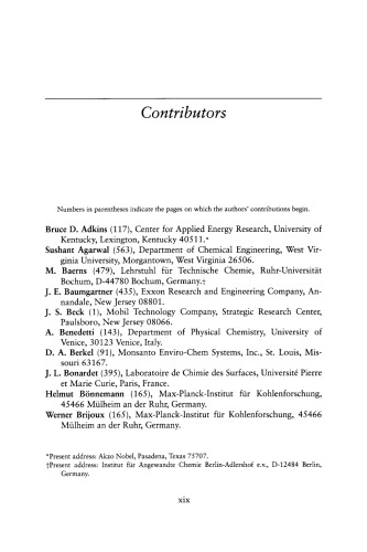 Advanced Catalysts and Nanostructured Materials