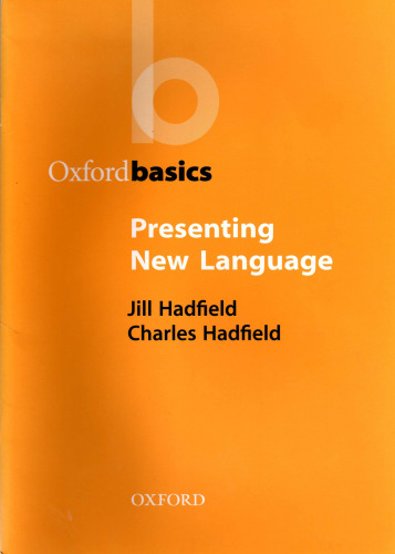 Presenting New Language (Oxford Basics)