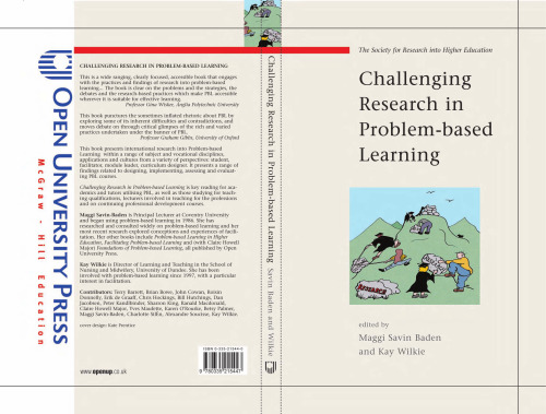 Challenging Research in Problem Based Learning (Understanding Social Research)