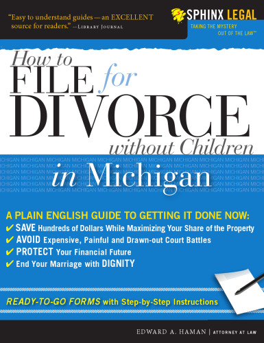 File for Divorce in Michigan Without Children